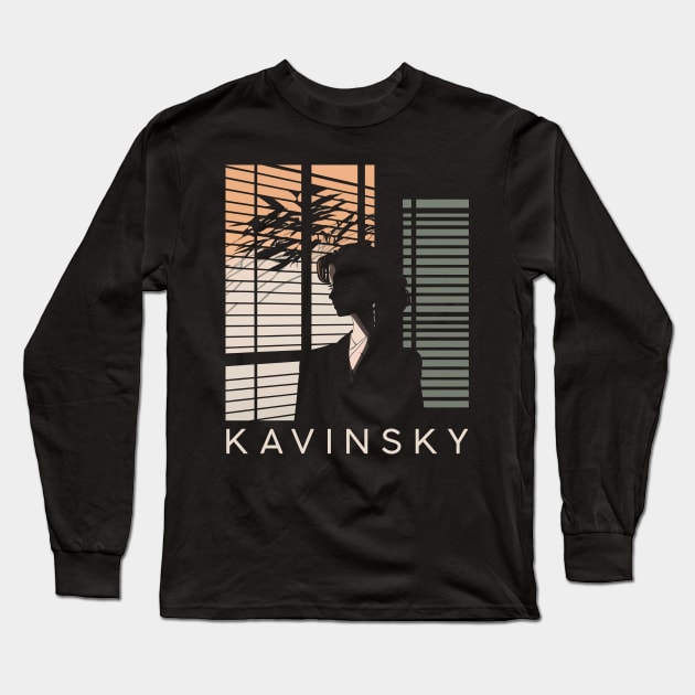 Kavinsky  • • Retro Style Original Fan Design Long Sleeve T-Shirt by unknown_pleasures